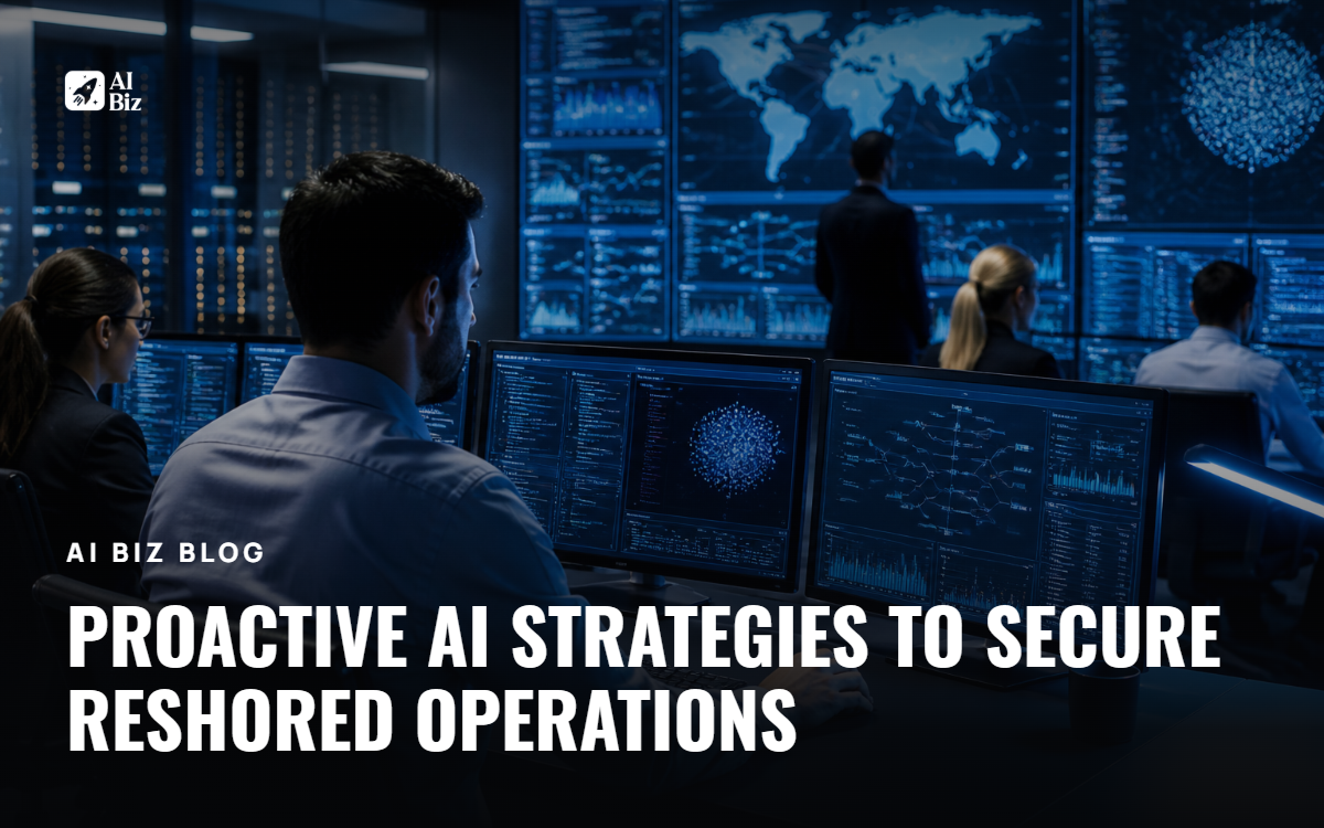 Proactive AI Strategies to Secure Reshored Operations